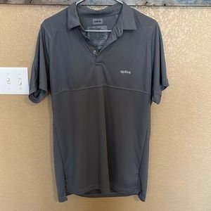 Men’s gray polo